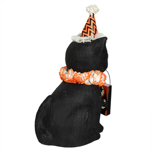 Bethany Lowe Designs - Large Black Cat Soiree